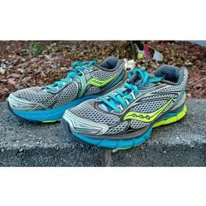 Saucony Triumph 9 Power Grid Grey 10137-3 Running Sneakers Women's Shoe Size 8